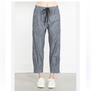 Prairie Underground Tabby Chambray Cropped Pants